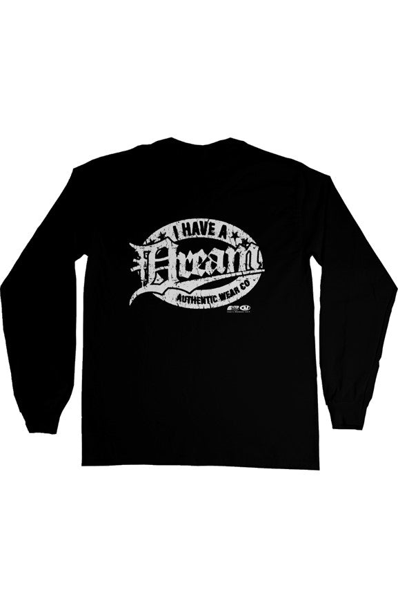 VIP &amp;quot;I Have a Dream&amp;quot; Luxury Long Sleeve Tee [Black