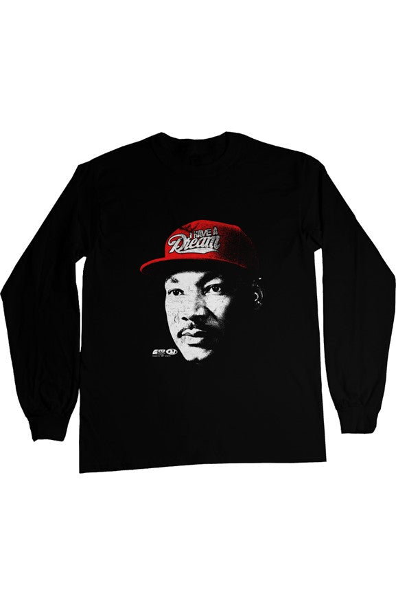 VIP &amp;quot;I Have a Dream&amp;quot; Luxury Long Sleeve Tee [Black